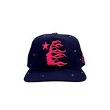 Gorro Hellstar OG Logo Snapback Navy