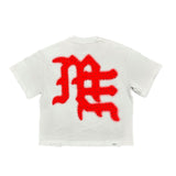 Camiseta Mixed Emotion End Rhinestone Red
