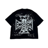 Camiseta Mixed Emotion Chaos Black
