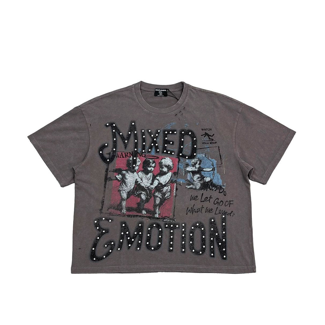 Camiseta Mixed Emotion Friends Grey