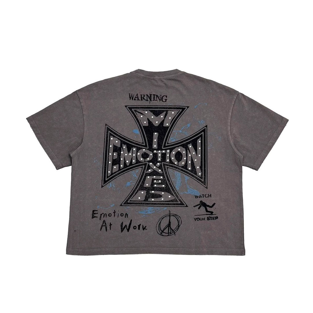 Camiseta Mixed Emotion Friends Grey