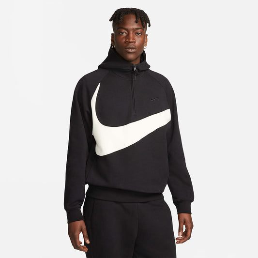 Buzo Nike Swoosh 1/4 zip en negro