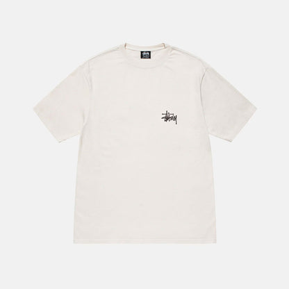 Camiseta Stussy Basic Logo en blanco