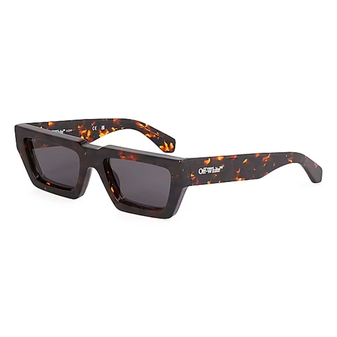 Lentes OFF-WHITE Manchester Sunglasses Havana/Dark Grey