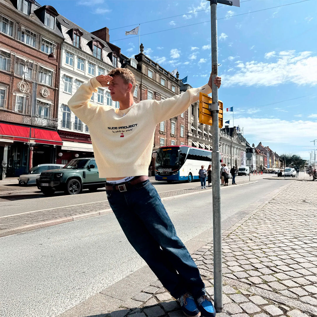 Sweater Nude Project Wavy Off White