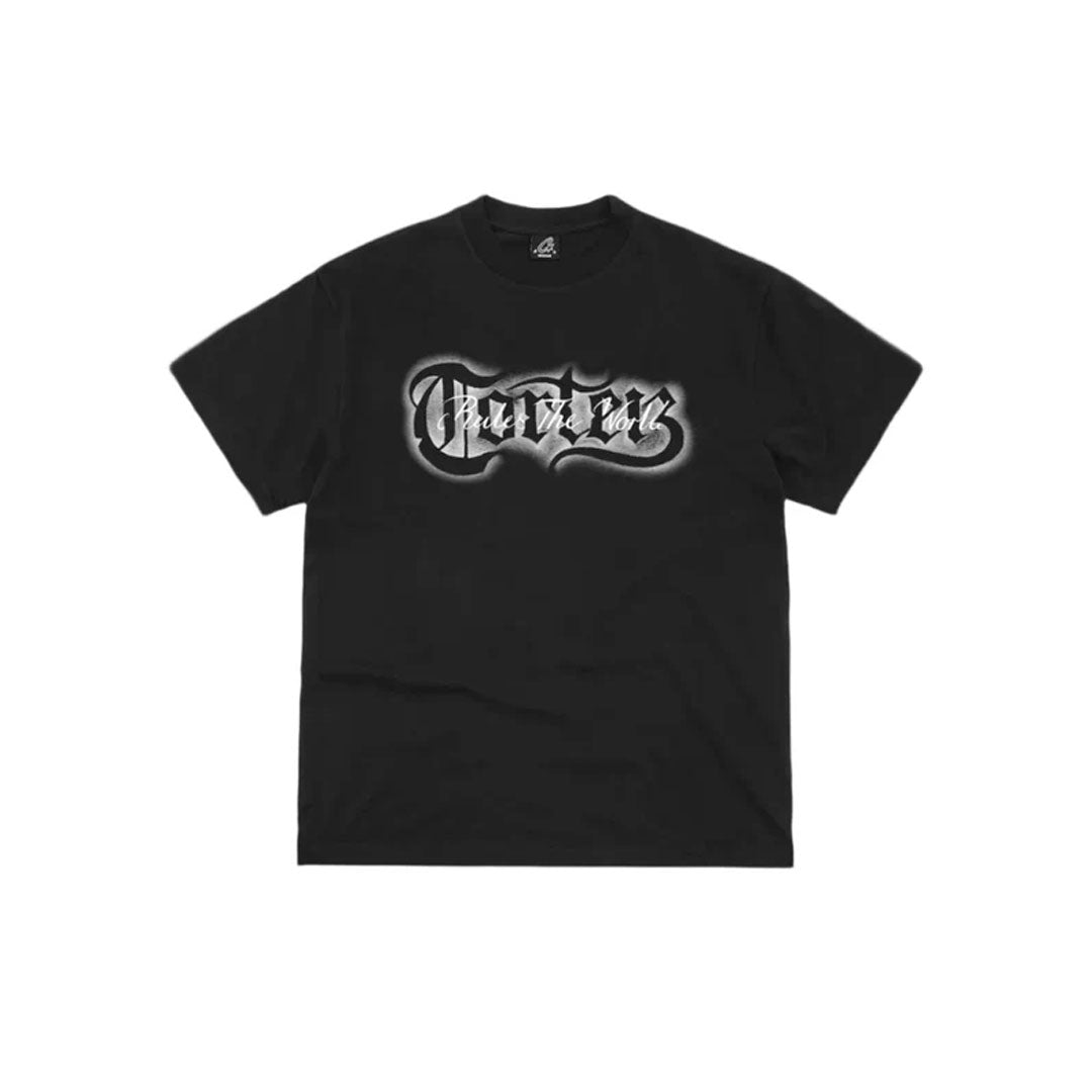 Camiseta Corteiz RTW Tatted en negro