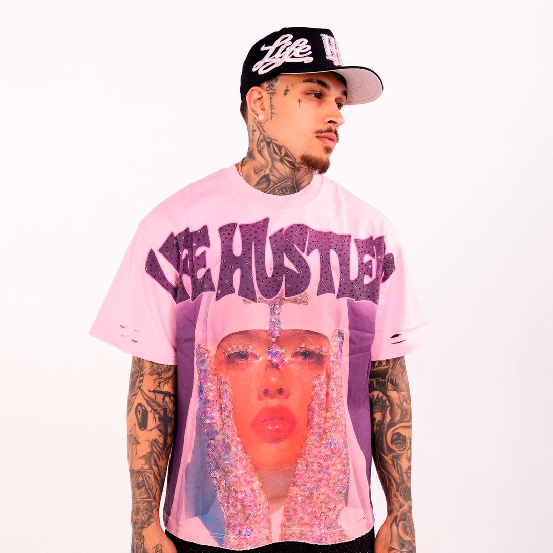 Camiseta Life Hustlers Crystal Tears