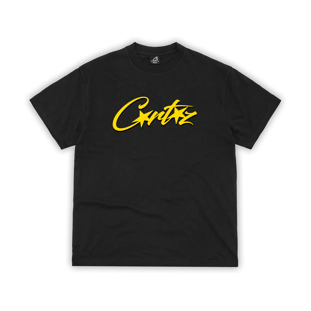 Camiseta Corteiz Allstarz en negro