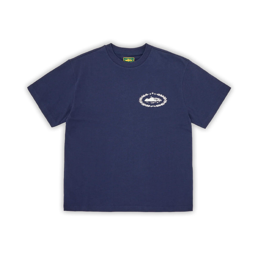 Camiseta Corteiz Royale Heavyweight en azul