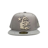 Gorro Hellstar OG Logo Fitted Grey