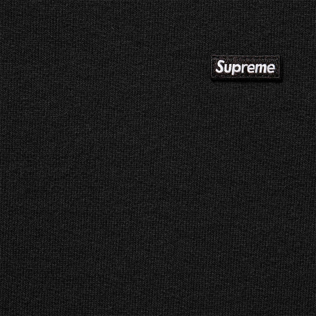 Buzo Supreme Small Box logo en negro