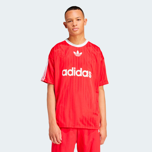 Camiseta adidas Originals Adicolor jersey en rojo