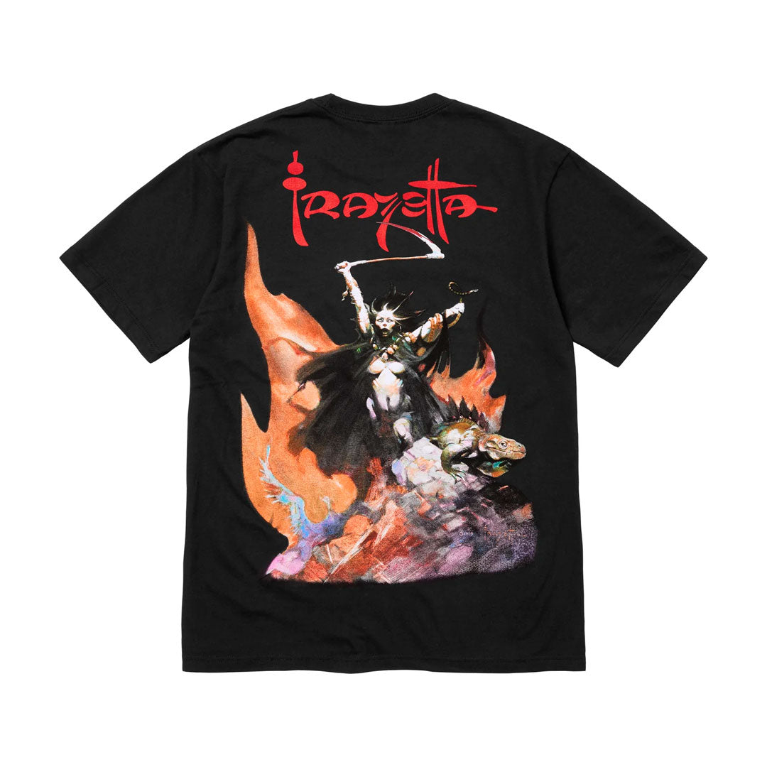 Camiseta Supreme x Frank Frazetta Scythe en negro