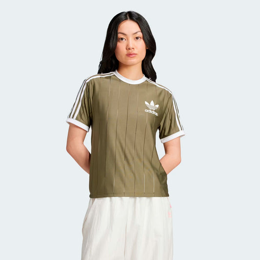 Camiseta adidas Originals Adicolor jersey W en verde