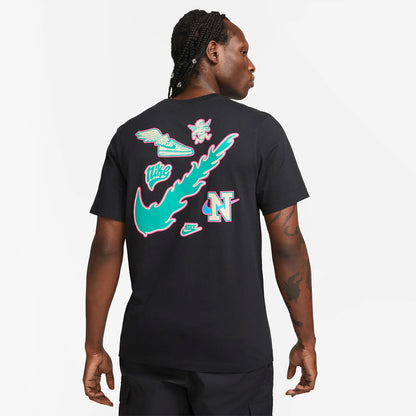Camiseta Nike Pop en negro