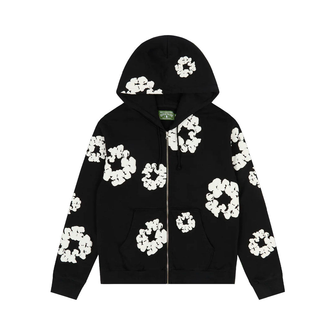 Campera Denim Tears Cotton Wreath En Negro