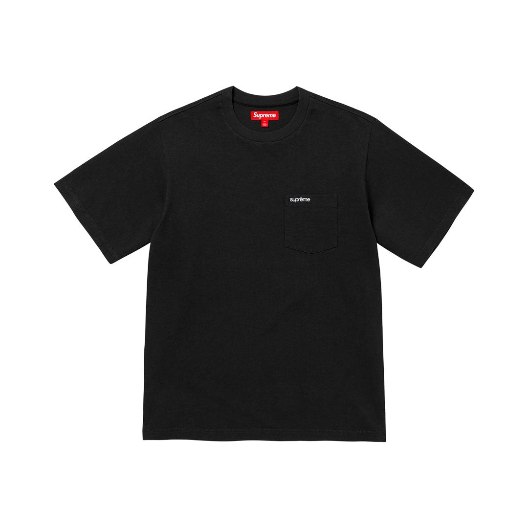 Camiseta Supreme Pocket en negro