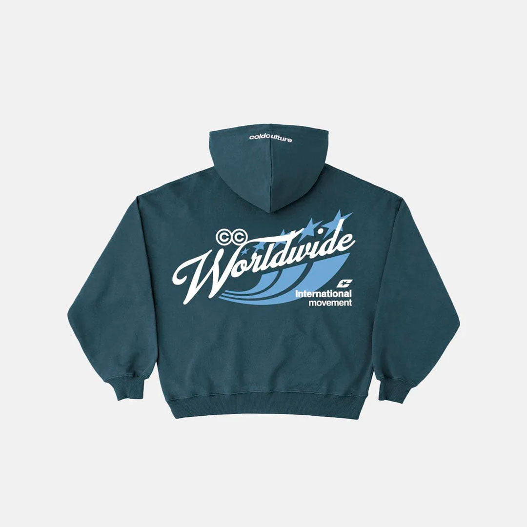 Hoodie Cold Culture Orbit Baltic Blue