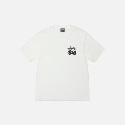 Camiseta Stussy Dice en blanco