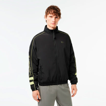 Campera Lacoste Water-Resistant en negro