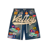 Short Vale Forever 1980s Blue