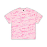 Camiseta Corteiz Island Puff Pink Tiger
