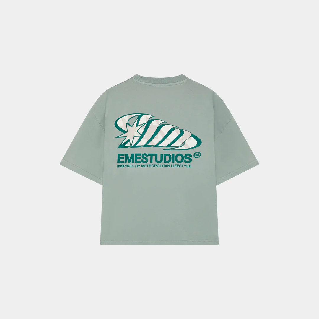 Camiseta Eme Studios Houndstooth Trellis