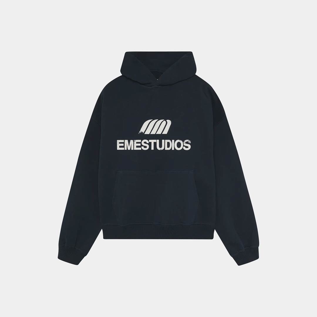 Hoodie Eme Studios Brook Navy