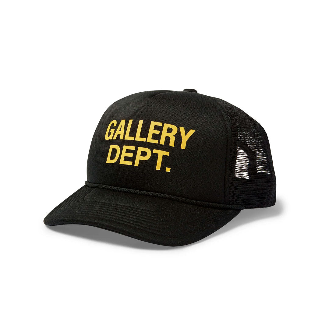 Gorro Gallery Dept. Logo Trucker Black