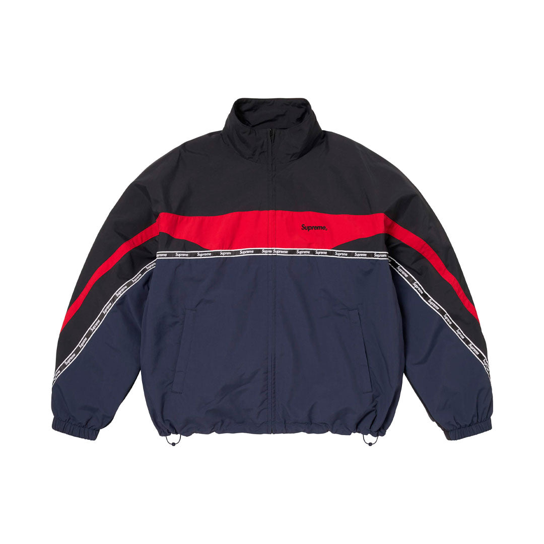 Campera Supreme Logo Taping Navy