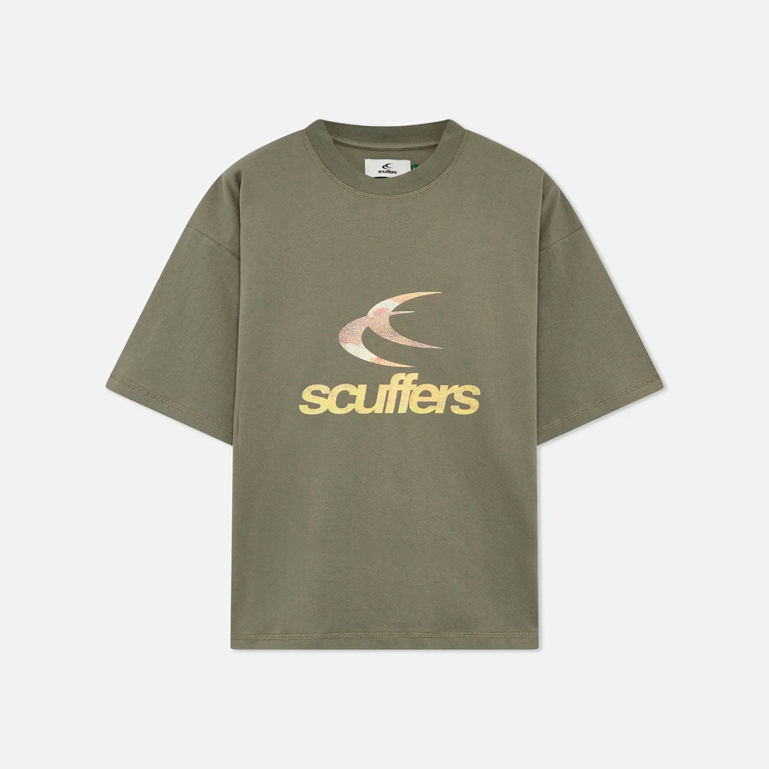 Camiseta Scuffers Cameleon en verde