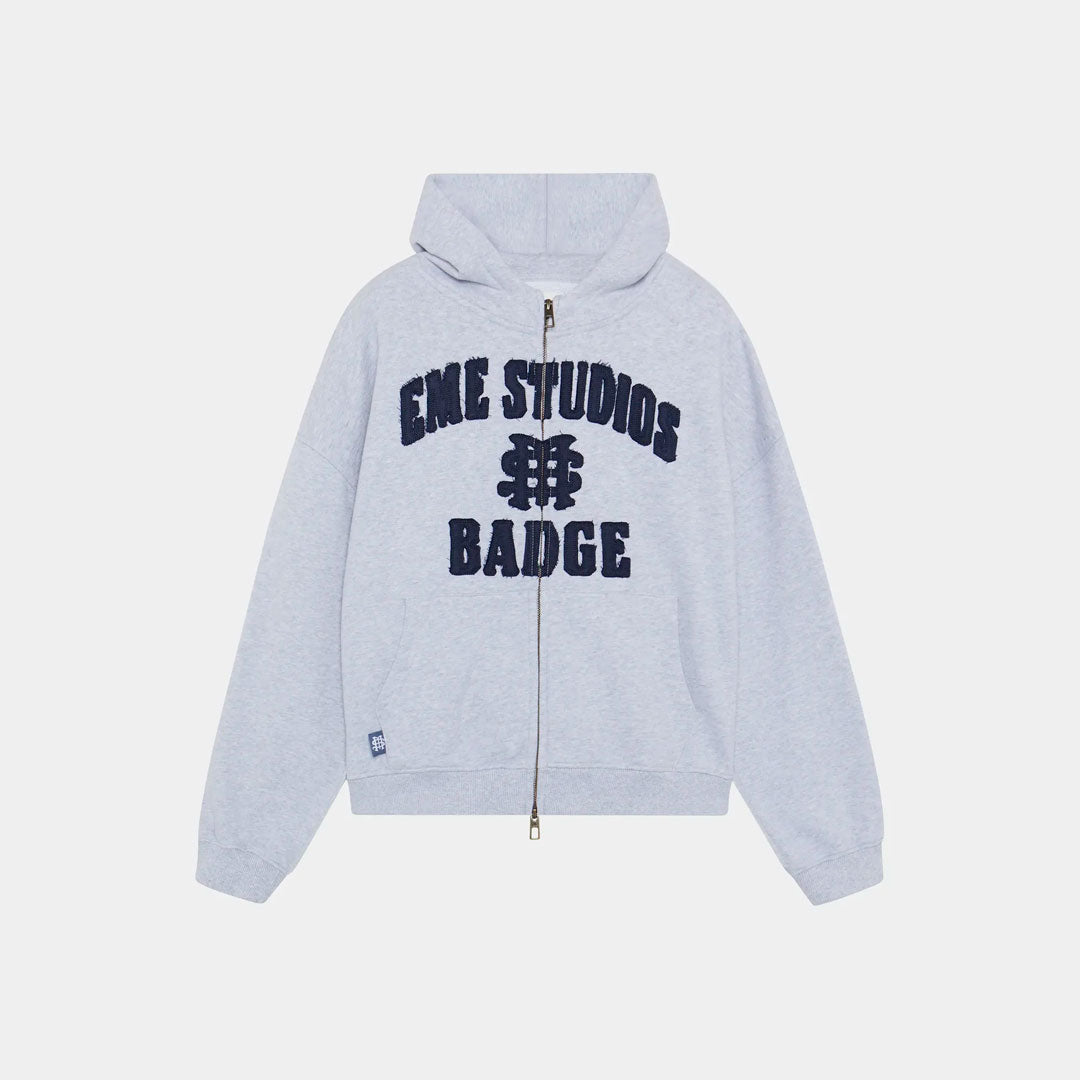 Campera Eme Studios Badge Heather Grey