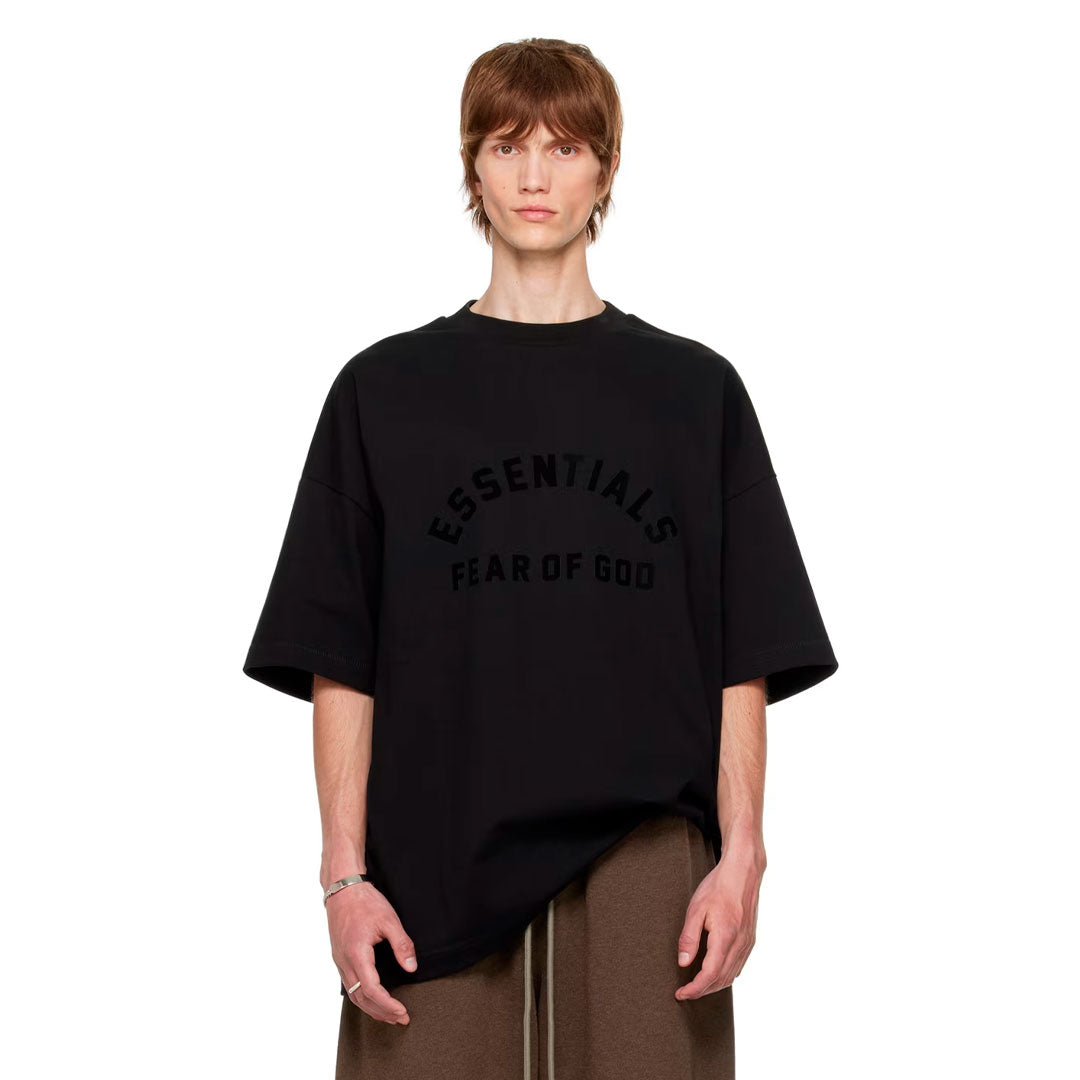 Camiseta Essentials Fear of God 'Jet Black'