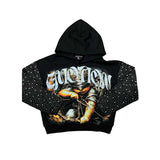 Hoodie Mixed Emotion Archer Rhinestone