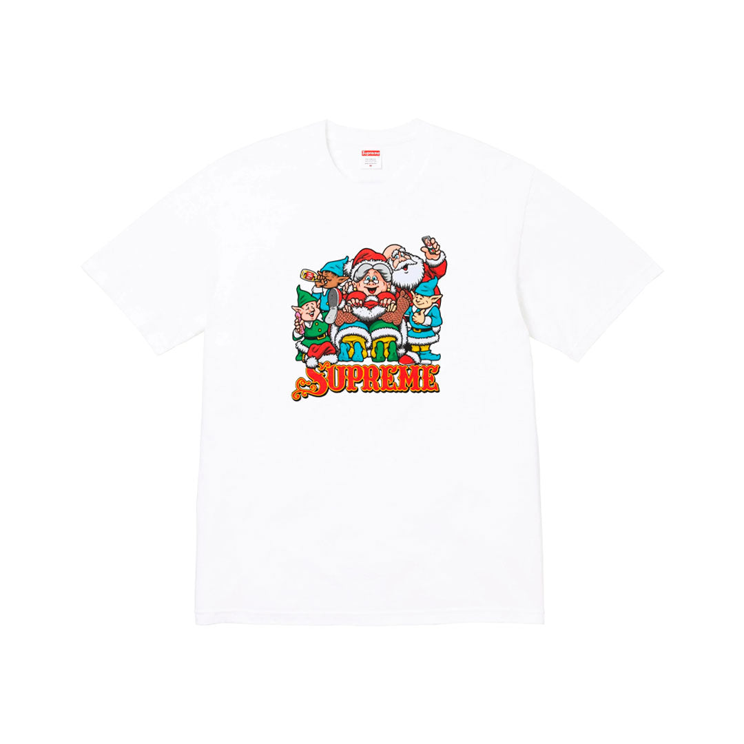 Camiseta Supreme Naughty en blanco