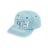 Gorro Supreme Embroidered Money Logo Blue