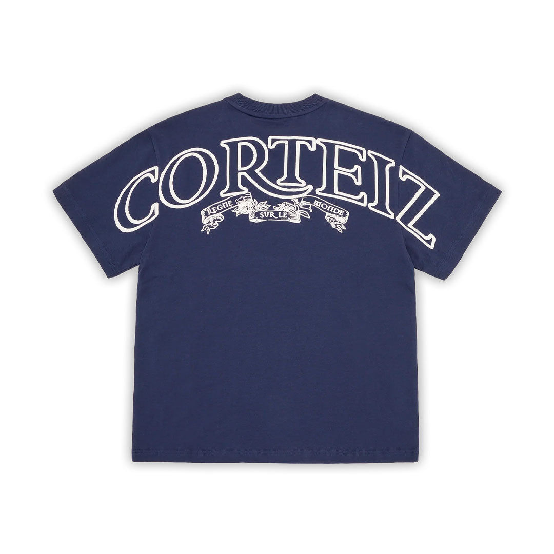 Camiseta Corteiz Royale Heavyweight en azul