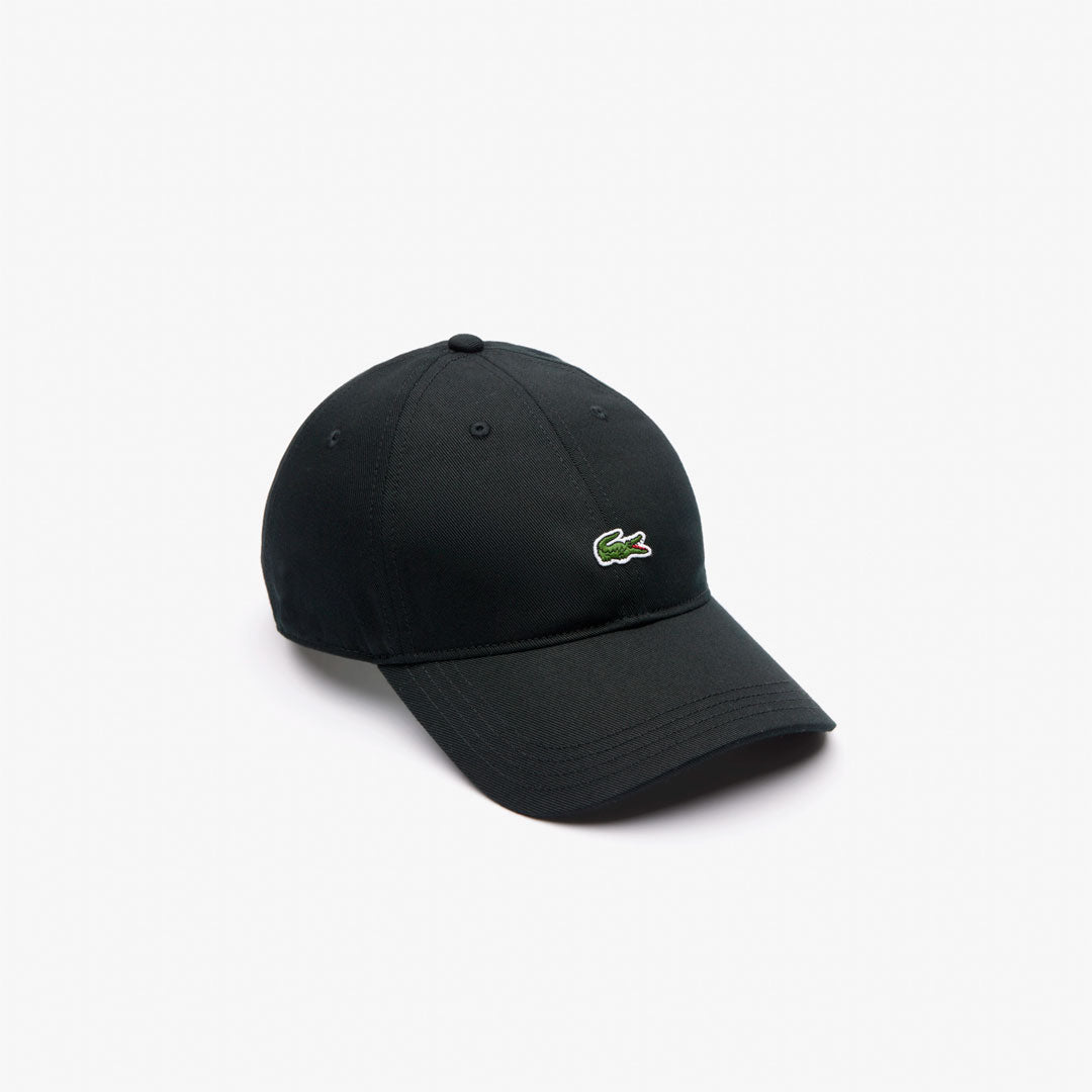 Gorro Lacoste basic Logo en negro