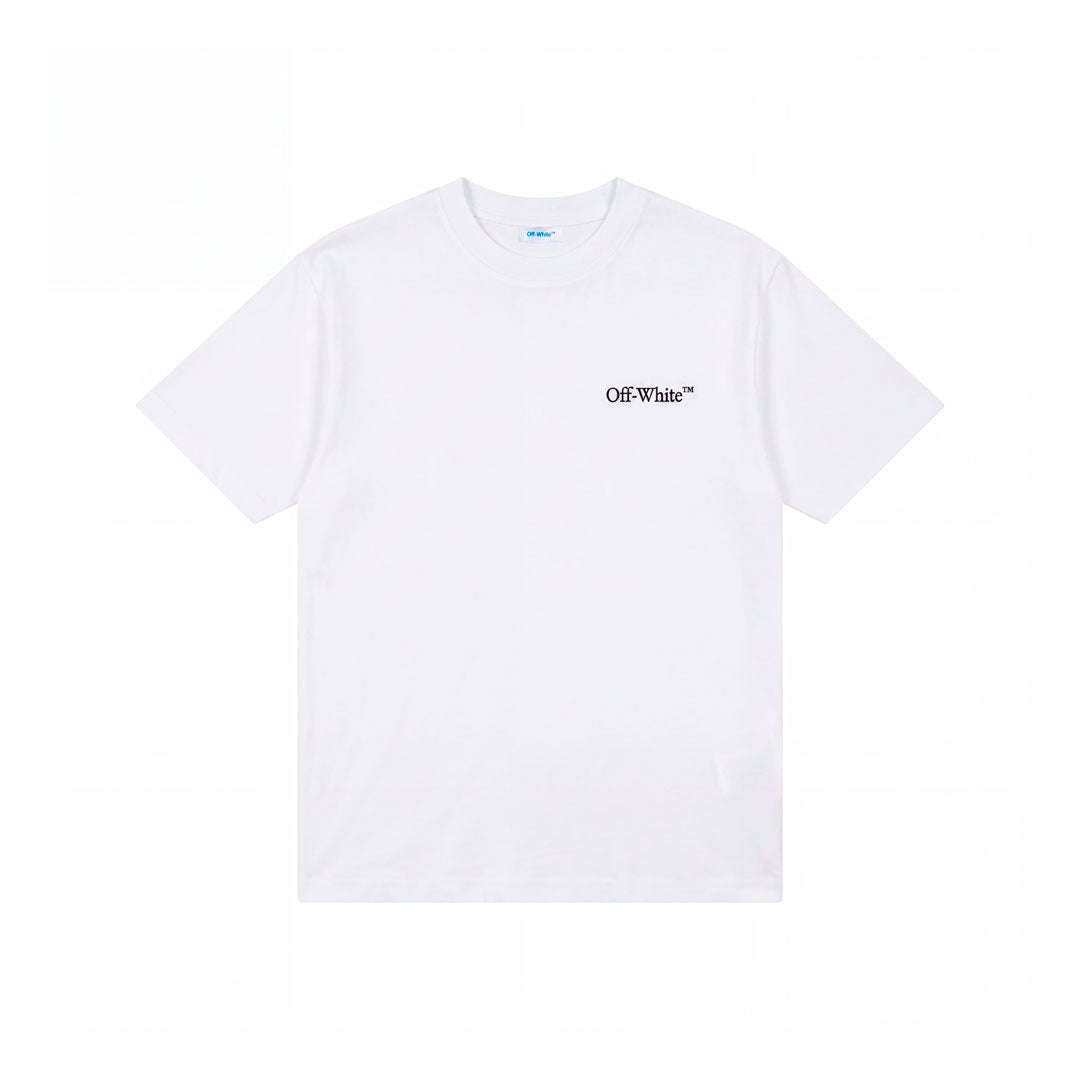 Camiseta Off-White Tape Arrow Oversize White