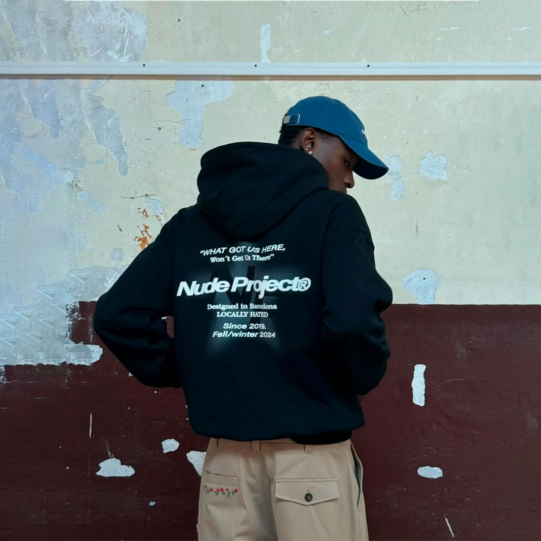 Hoodie Nude Project Seoul Dark Grey