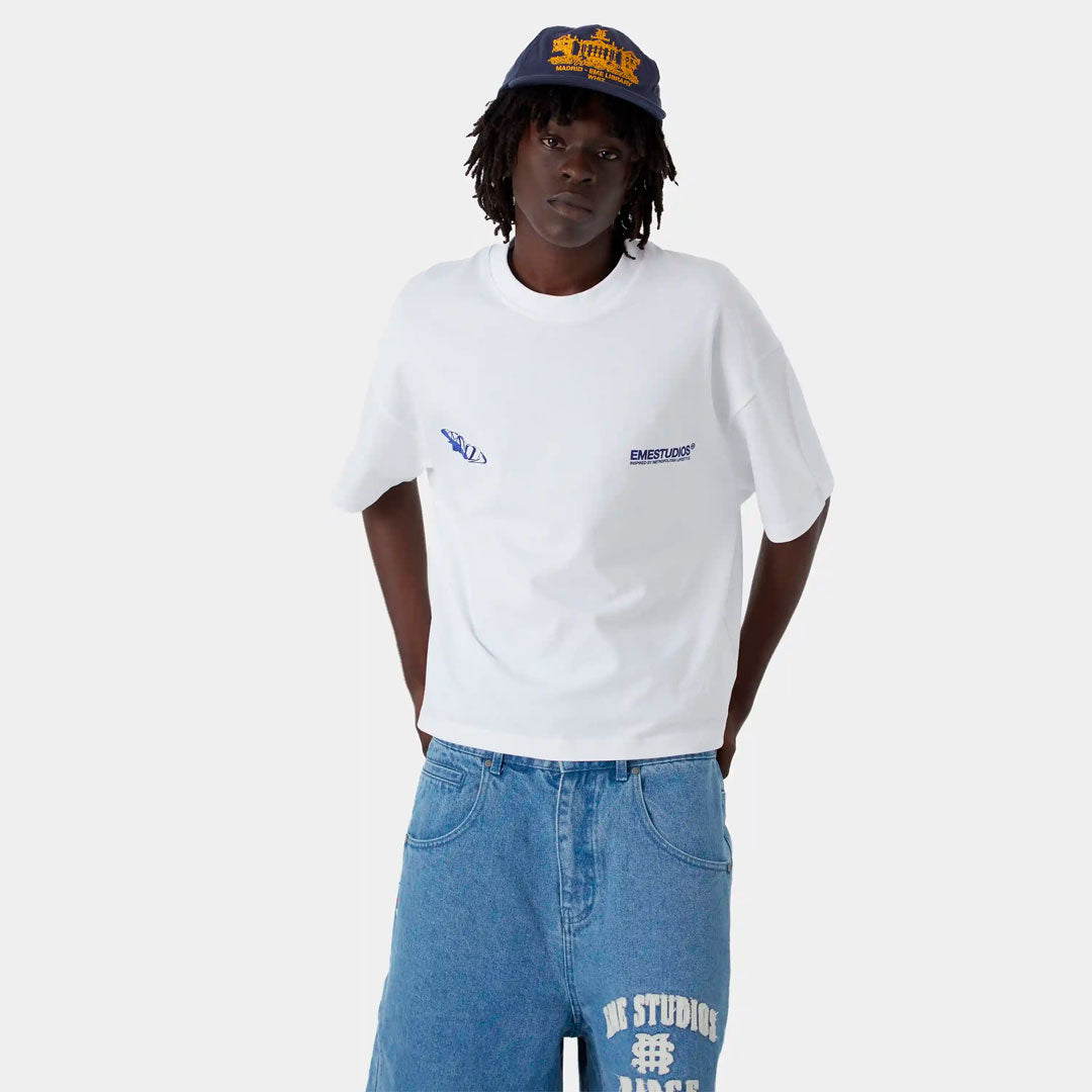 Camiseta Eme Studios Houndstooh Pearl