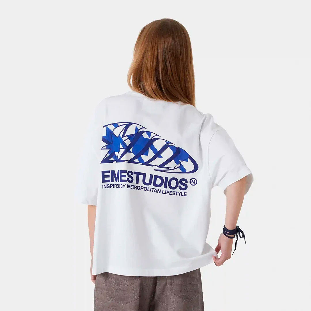 Camiseta Eme Studios Houndstooh Pearl