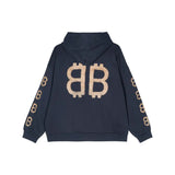 Hoodie Balenciaga Crypto Blue