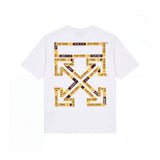 Camiseta Off-White Tape Arrow Oversize White