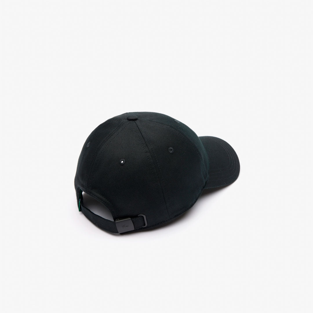 Gorro Lacoste basic Logo en negro