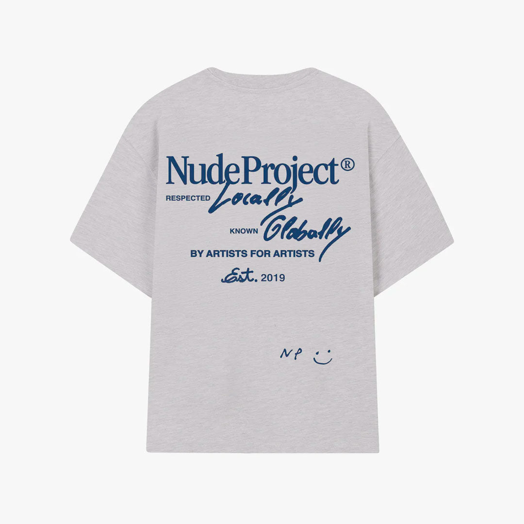 Camiseta Nude Project Globally Grey