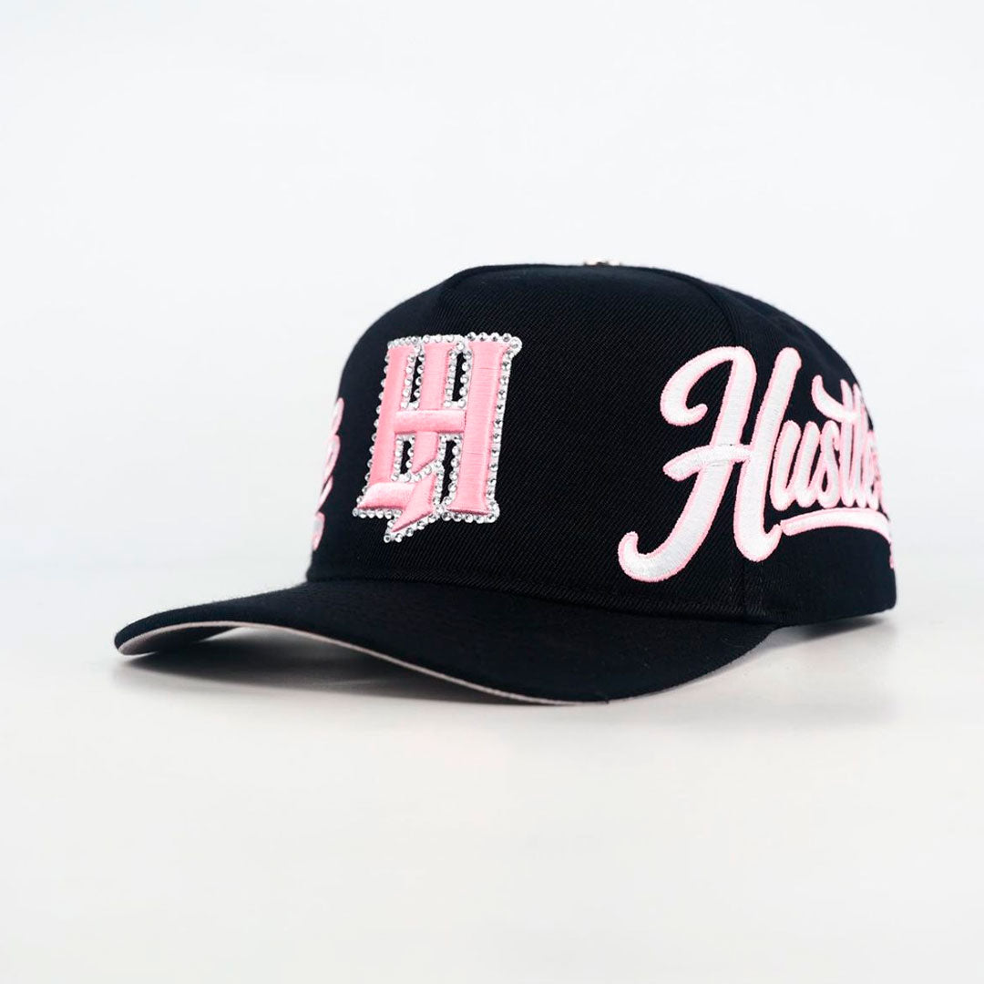 Gorro Life Hustlers Black/Pink