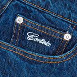 Pantalón Corteiz Strike Baggy Jeans Dark Wash