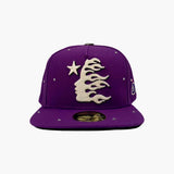 Gorro Hellstar OG Logo Fitted Purple