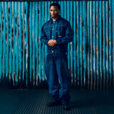 Pantalón Corteiz Strike Baggy Jeans Dark Wash